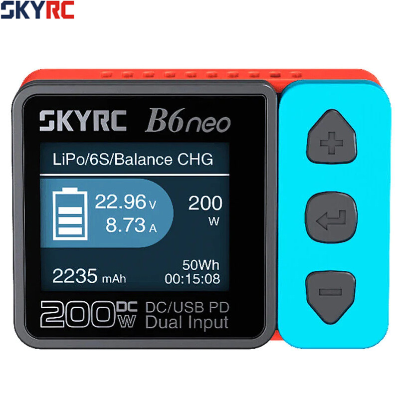 Skyrc B6 Neo Smart Charger - SkyRC B6 Neo スマート充電器 200w DC充電器