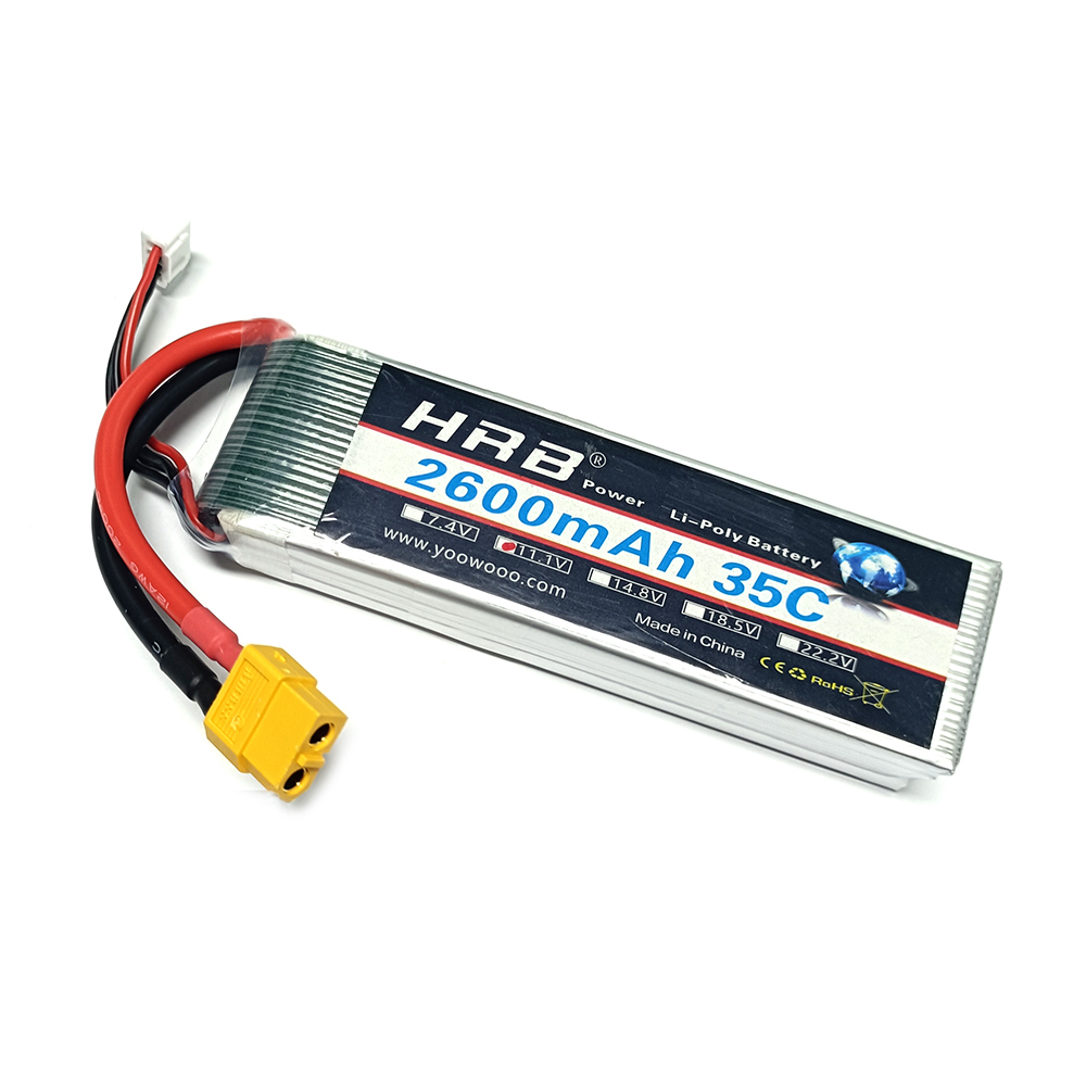 6S Lipo Battery 22.2V 5000Mah - HRB リポバッテリー 2S 3S 4S 6S