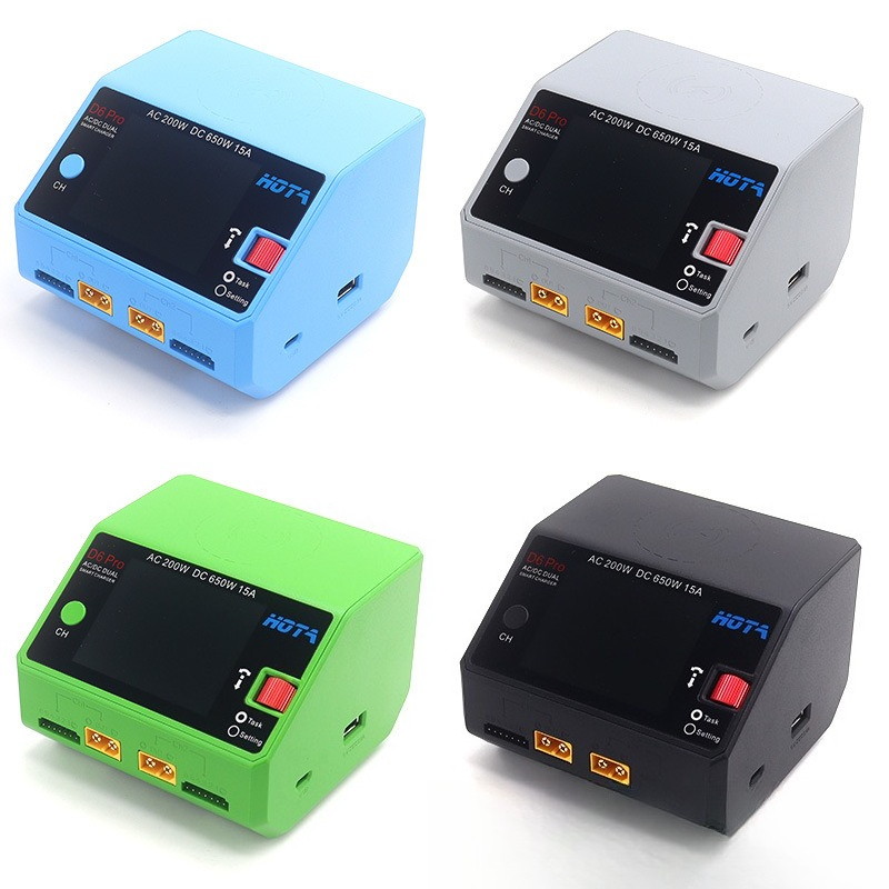 Hota D6 Pro Dual Lipo Charger - HOTA D6 Pro 650W 200W デュアルパワー