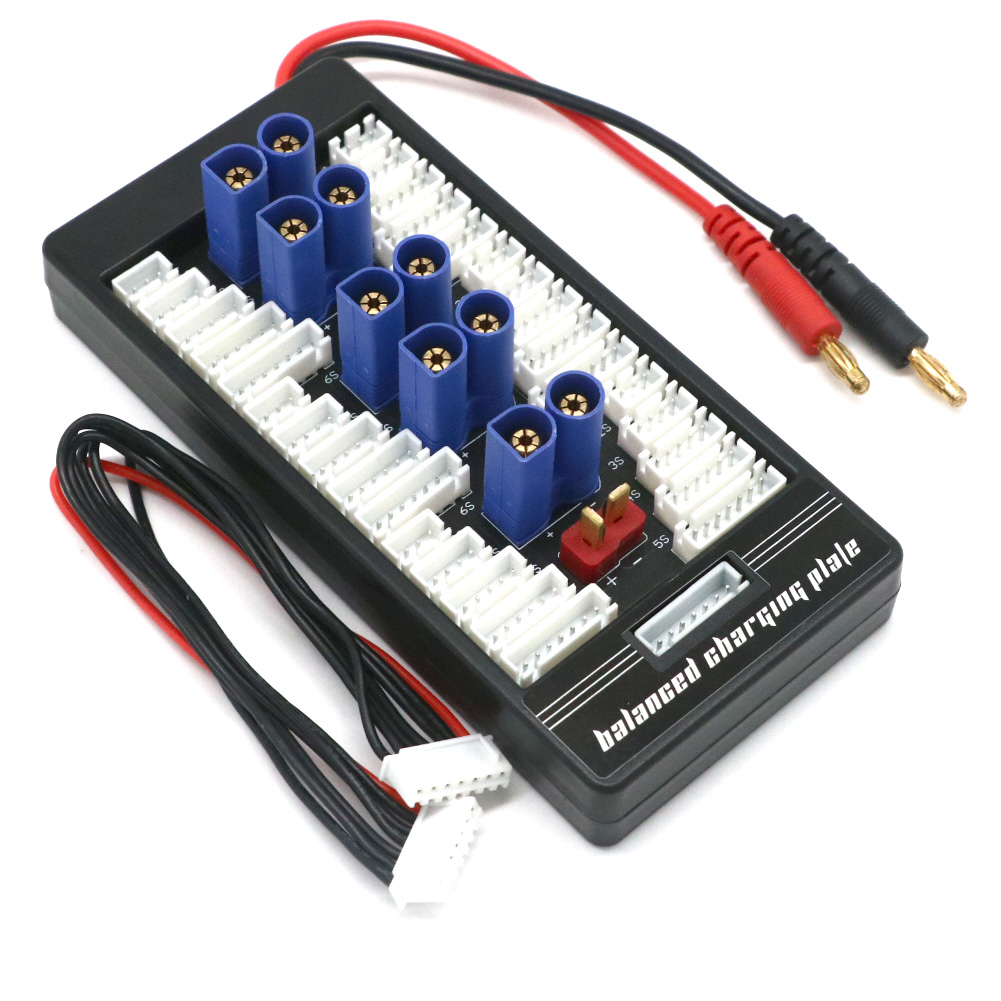 12S Lipo Battery Balancing Board - マルチマルチ充電ボード,バッテリー充電器用の並列負荷分散充電プラグデバイス,rcバッテリー充電器b6ac a6 720i