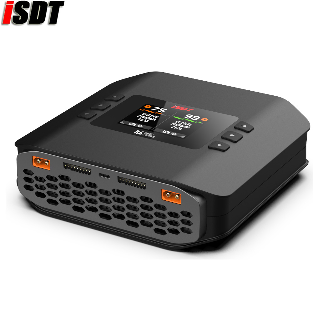 Isdt K4 Dual Lipo Charger - ISDT K4 1~8S リチウムバッテリースマートチャージャー 20A 600W