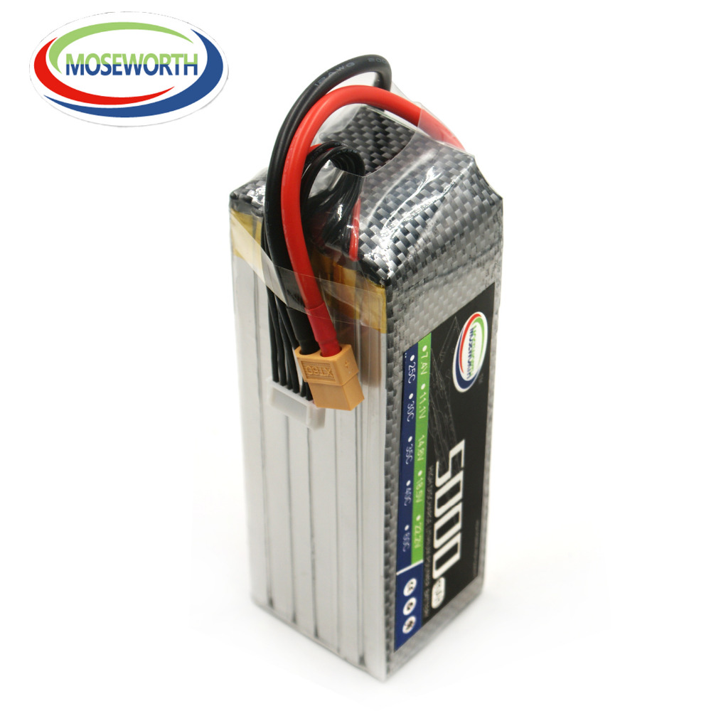 6S Lipo Battery 22.2V 5000Mah - 6s 22.2v 5000mah 60C rc玩具リポバッテリーのli-po 6s