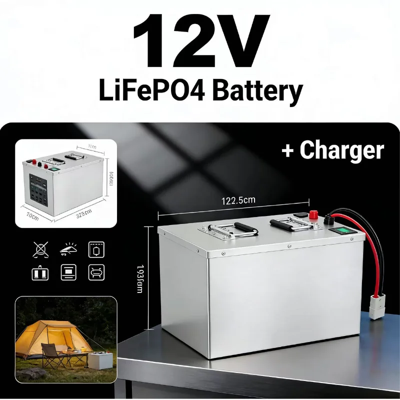 Lifepo4 12V 100Ah Bms Bluetooth - 12V 24V 48V LiFePO4バッテリー 100Ah-280Ah |