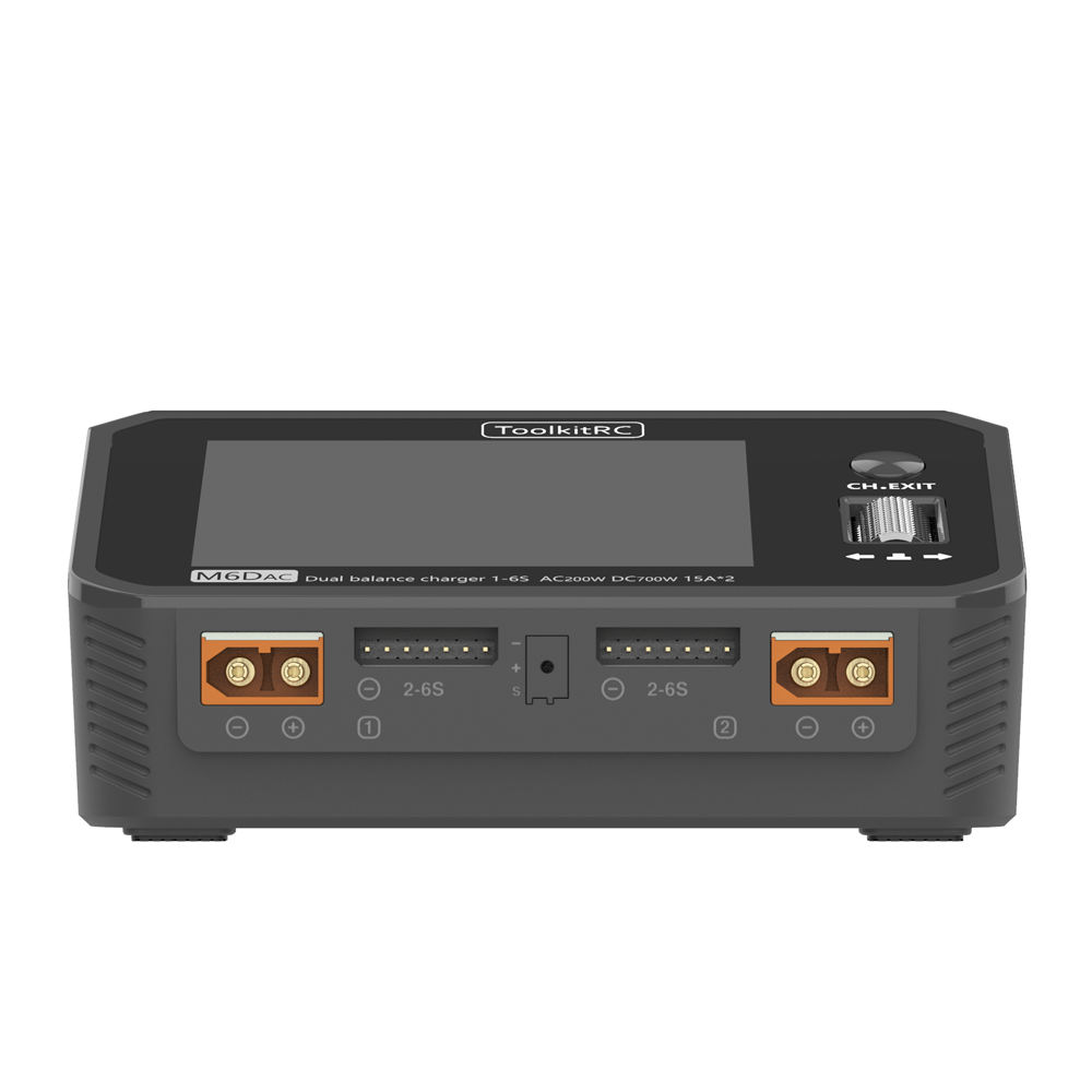ToolkitRC M6DAC デュアルチャンネルスマートリ - Toolkitrc M6Dac Smart Charger のレビューと価格