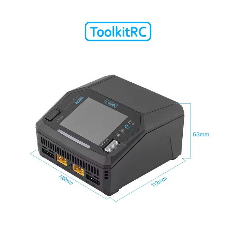 ToolkitRC M6DAC V2/Pro デュアルチャン - Toolkitrc M6Dac Smart Charger のレビューと価格
