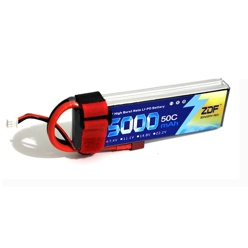 RCヘリコプターボート用Zdfリポバッテリー,ドローン,fp - 6S Lipo Battery 22.2V 5000Mah のレビューと価格