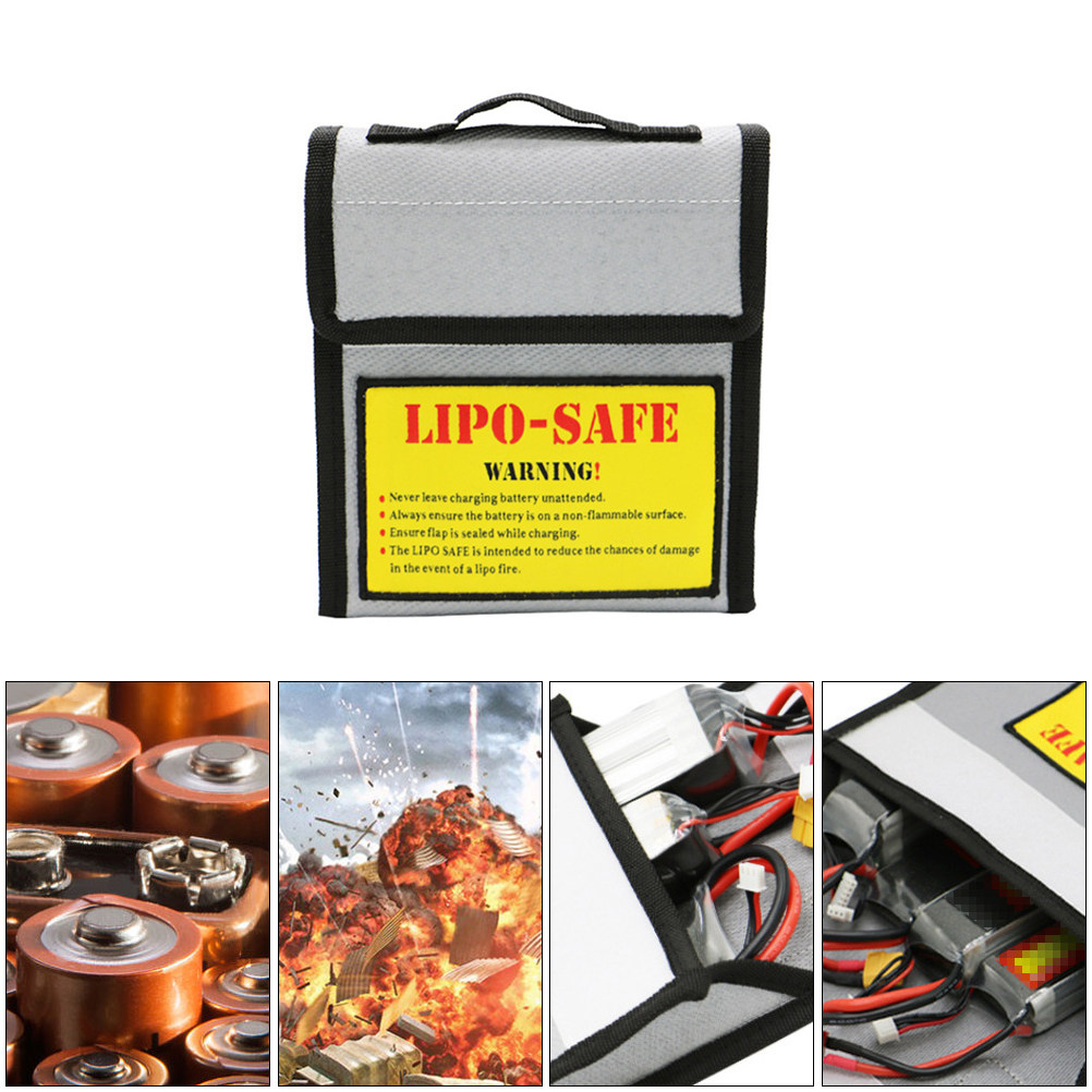 1個入りプレミアム耐火防爆バッテリー収納バッグ、リポバッテリ - Lipo Battery Fireproof Safety Charge Box のレビューと価格