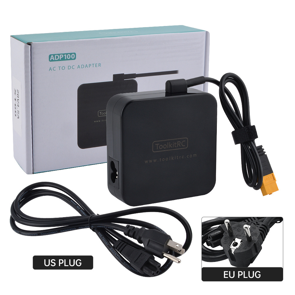 ToolkitRC ADP100 20v 5A 100W 5 - Skyrc B6 Neo Smart Charger のレビューと価格