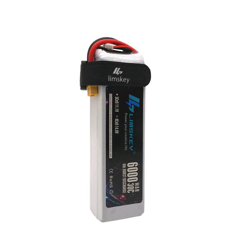 Lismkey 14.8V 6000mAh 30C バースト - 4S Lipo Battery 14.8V 6000Mah のレビューと価格