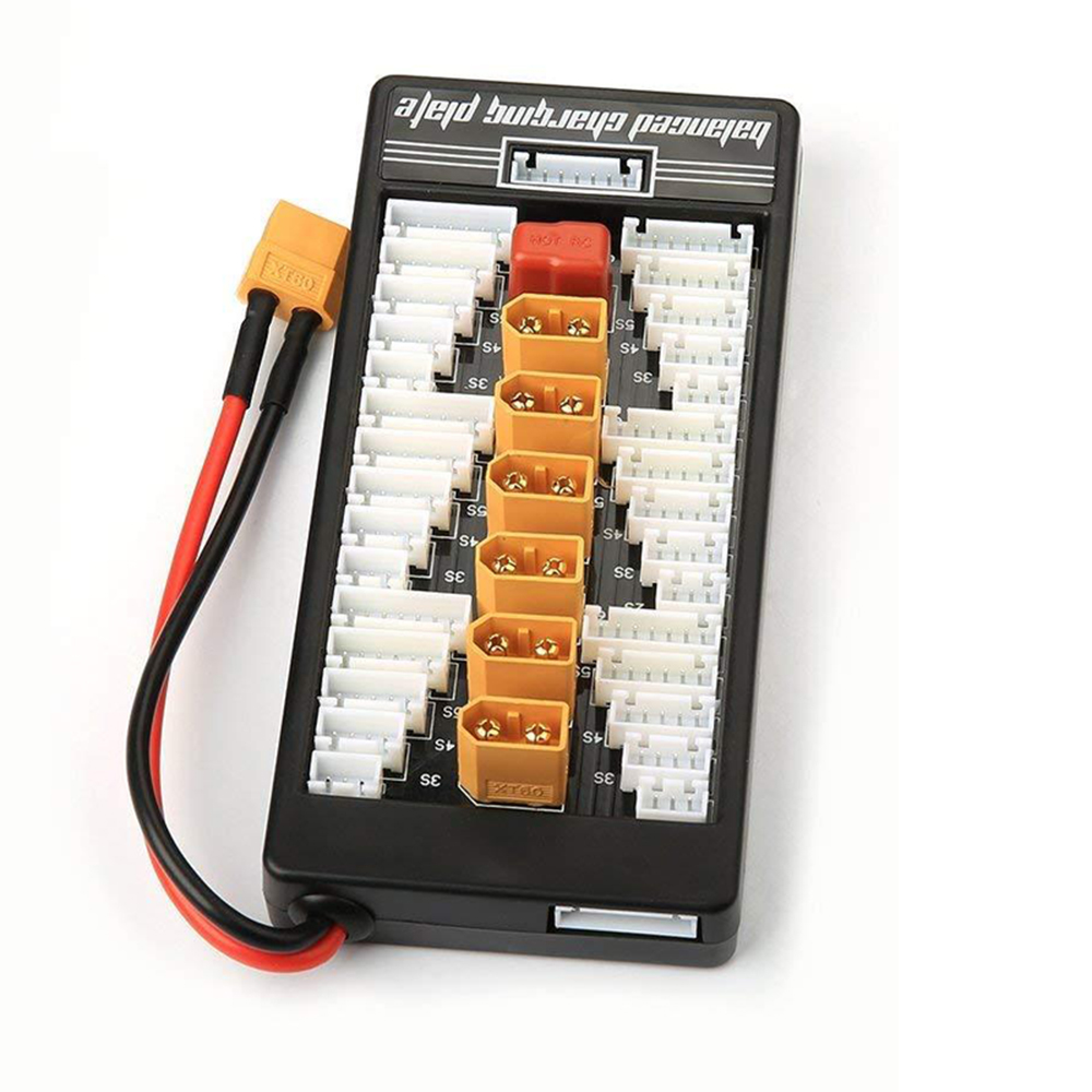 2S-6S Lipo バッテリーバランス充電ボード XT60 - 12S Lipo Battery Balancing Board のレビューと価格
