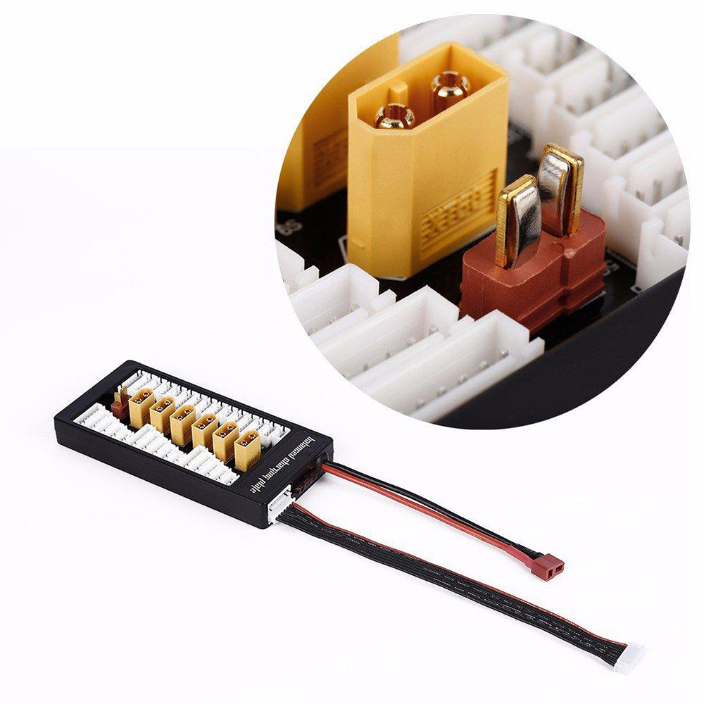 2S-6S Lipo バッテリーバランス充電ボード XT60 - 12S Lipo Battery Balancing Board のレビューと価格