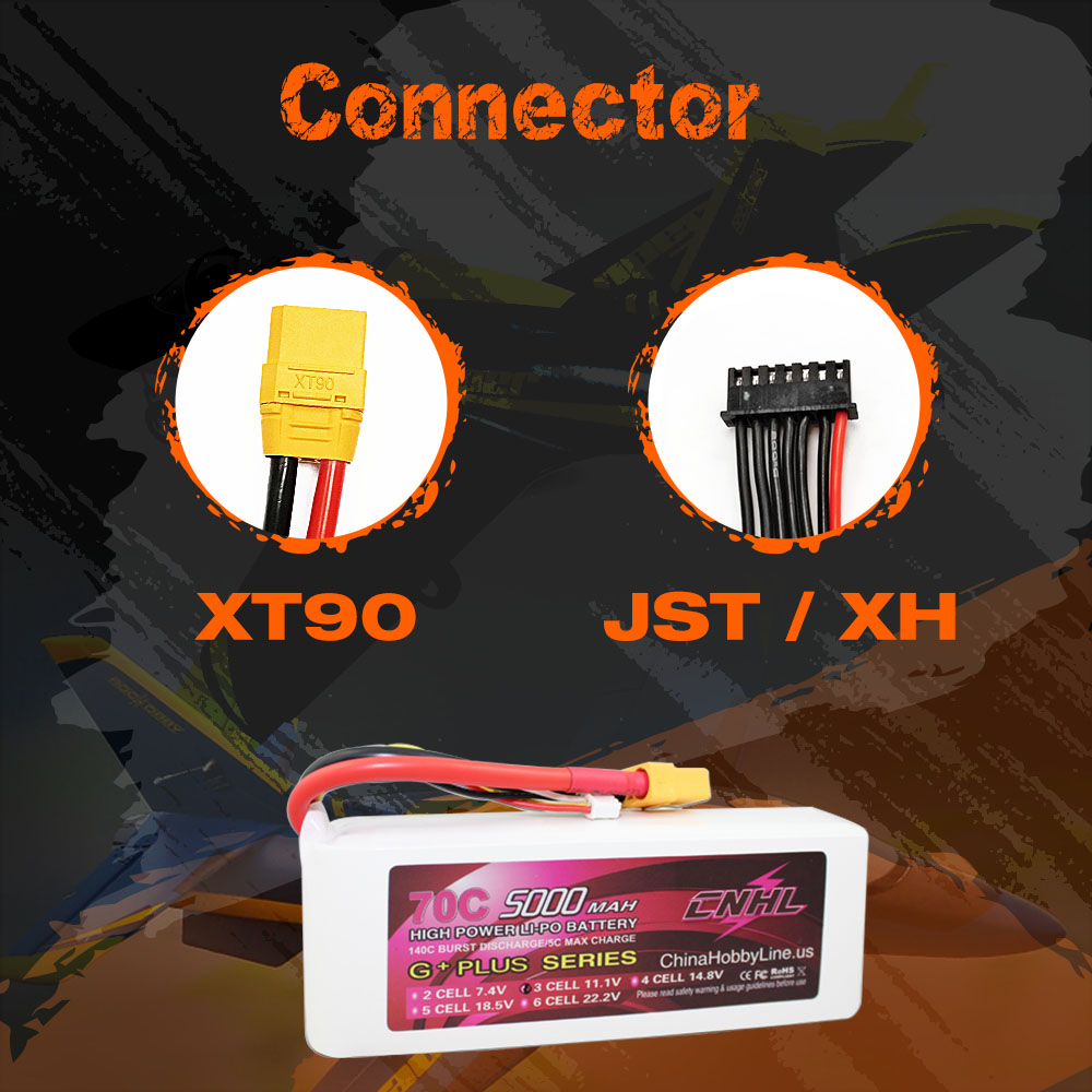 CNHL リポバッテリー 3S 4S 6S 11.1V 14 - 6S Lipo Battery 22.2V 5000Mah のレビューと価格