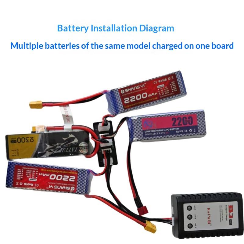 1セットRCバッテリー充電器B6AC並列充電プレートボード2 - 12S Lipo Battery Balancing Board のレビューと価格
