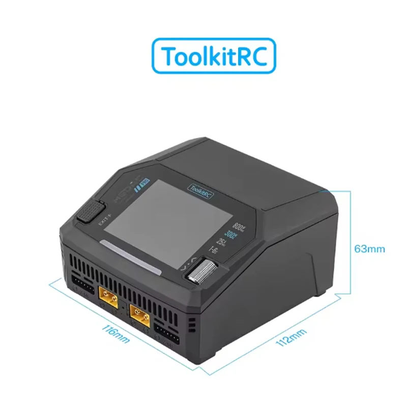 ToolkitRC M6DAC V2 デュアルチャンネル ス - Toolkitrc M6Dac Smart Charger のレビューと価格