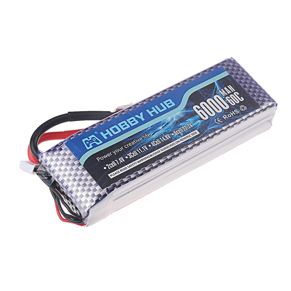 6000mAh リポ 14.8V バッテリー 4S 6000 - 4S Lipo Battery 14.8V 6000Mah のレビューと価格