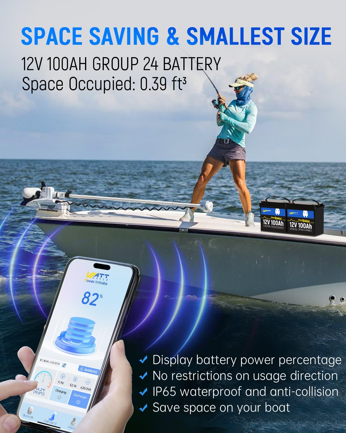 12V 100Ah ミニLiFePO4バッテリーグループ 2 - Lifepo4 12V 100Ah Bms Bluetooth のレビューと価格