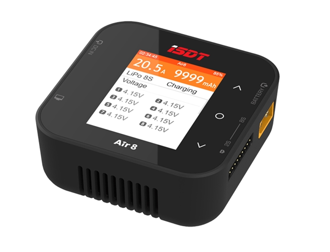Air8 500W 20A 1-8S リポバランシングチャー - Isdt Air8 8S Lipo Charger のレビューと価格
