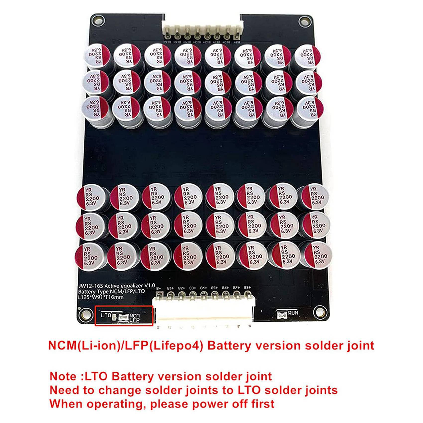 ABZZ-2X 12S 13S 14S 15S 16S アク - 12S Lipo Battery Balancing Board のレビューと価格