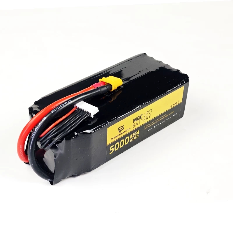 FPV MGC 5000mAh 6S 22.2V リポリチウ - 6S Lipo Battery 22.2V 5000Mah のレビューと価格