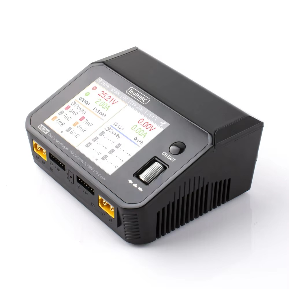 SmCpToolkitRC M6DAC デュアルチャンネルス - Toolkitrc M6Dac Smart Charger のレビューと価格