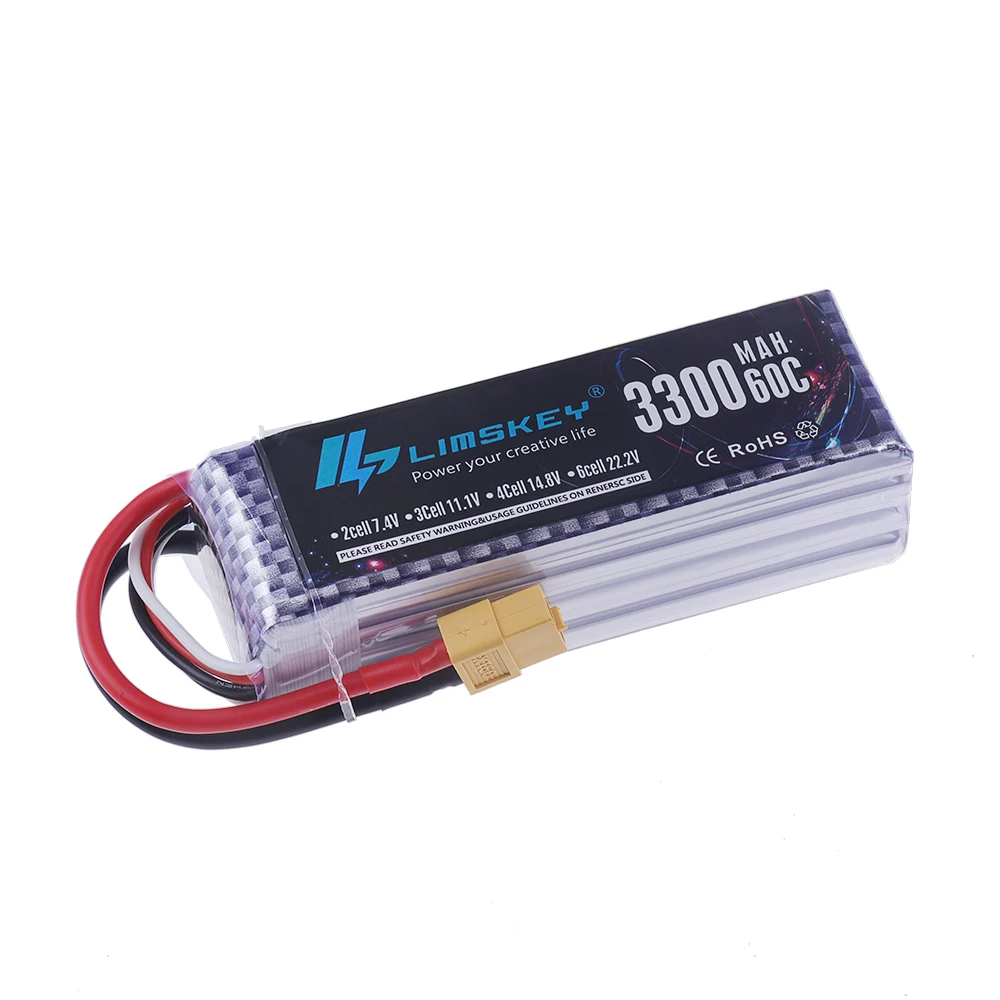 60Cリポバッテリー 14.8V 4S 1500mAh 18 - 4S Lipo Battery 14.8V 6000Mah のレビューと価格