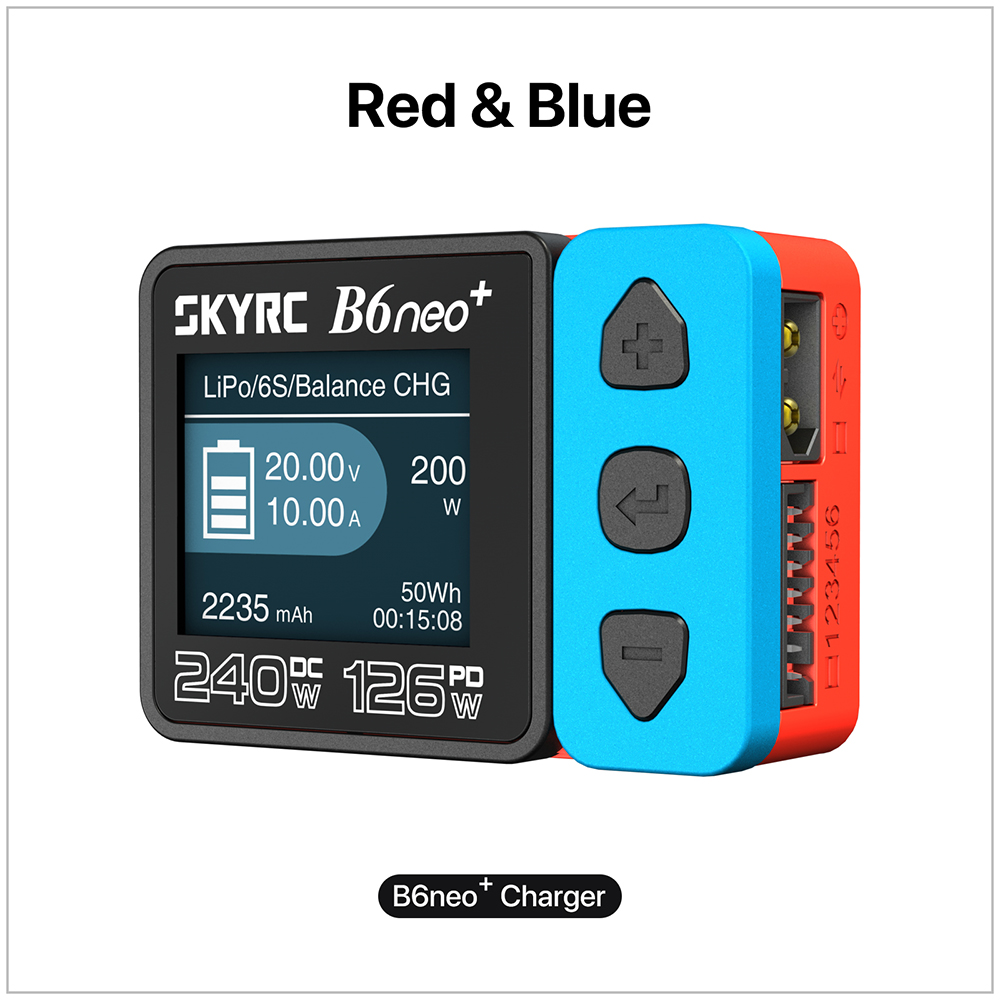SkyRC B6 Neo スマート充電器 DC 200W P - Skyrc B6 Neo Smart Charger のレビューと価格