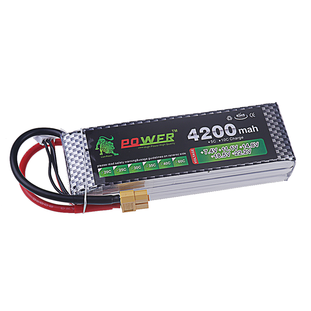 4200mAh 5200mAh 6000mAh 7200mA - 4S Lipo Battery 14.8V 6000Mah のレビューと価格