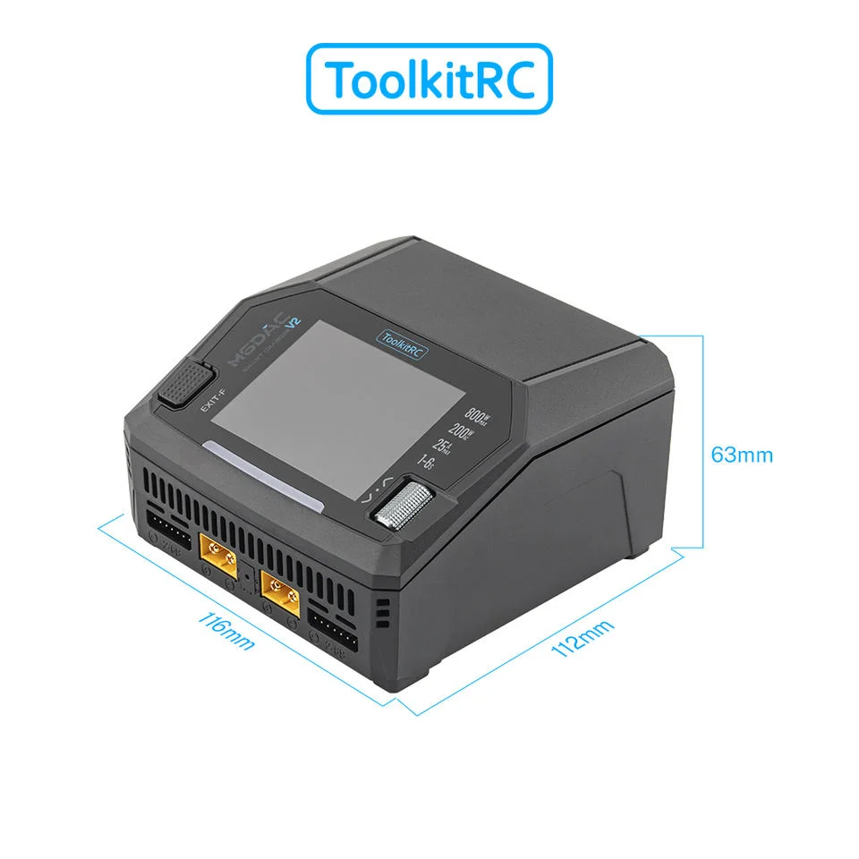 ToolkitRC M6DAC V2 Pro スマート Li - Toolkitrc M6Dac Smart Charger のレビューと価格