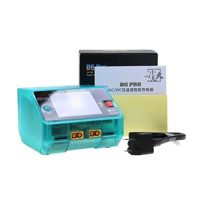ホットセール D6 Pro スマートプラグイン充電器 AC2 - Hota D6 Pro Dual Lipo Charger のレビューと価格